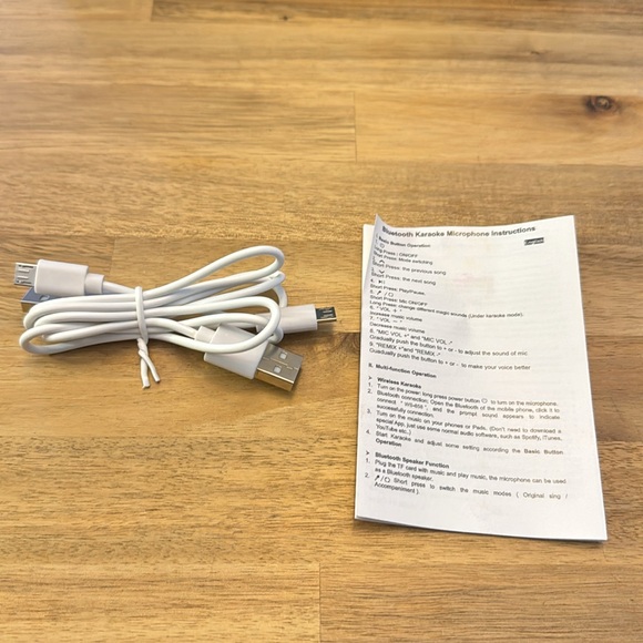 NWT! Set of 2 Wireless Bluetooth Microphones - Picture 7 of 8